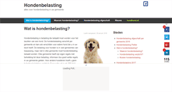 Desktop Screenshot of hondenbelasting.net